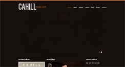 Desktop Screenshot of cahillmusic.com