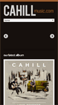 Mobile Screenshot of cahillmusic.com